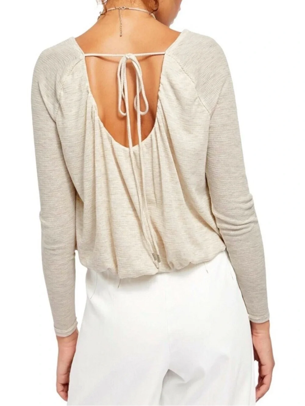 Free People We the Free Bondi Thermal Top in Oatmeal